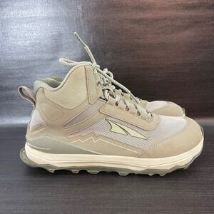 Altra Women's Lace-Up Trail Boots in Beige/Tan